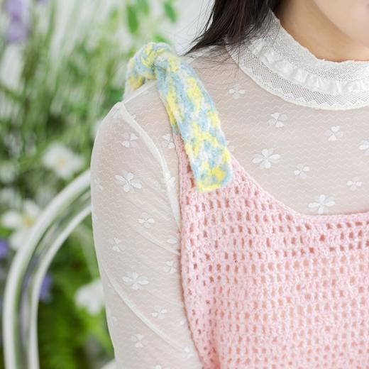 苏苏姐家原野吊带上衣手工diy编织钩针毛线团自制衣服材料包 商品图2