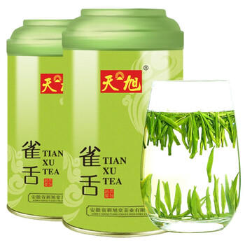 天旭茶叶绿茶雀舌特级四川毛尖2026新茶春茶明前嫩芽高山云雾茶250g /水饮冲调 /茗茶 /绿茶 商品图3