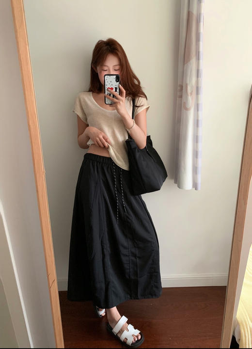 AMTN清仓纸片人南瓜裙梨形微胖朋友的天菜神裙 商品图8