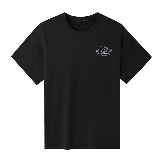 GXG男装【宇航员刺绣】夏季时尚创意太空元素男士圆领纯棉短袖t恤K&C 商品图2