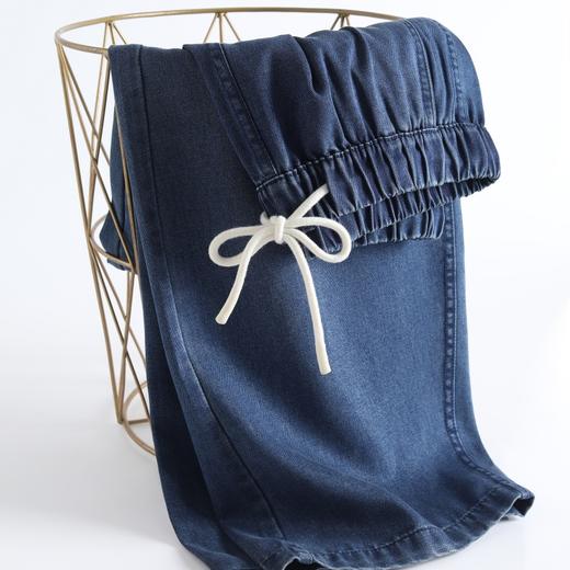 K.HIP 天丝牛仔豆荚裤｜天丝莱赛尔混纺，触感柔软自然垂坠 商品图7