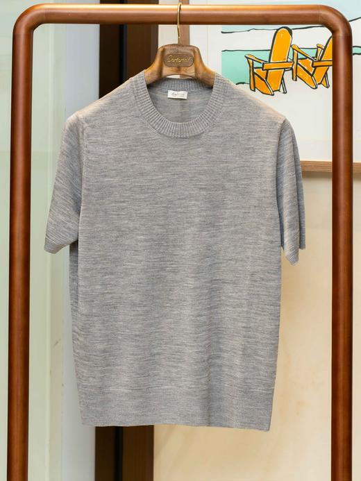 Dalmo 灰色真丝T恤 商品图0