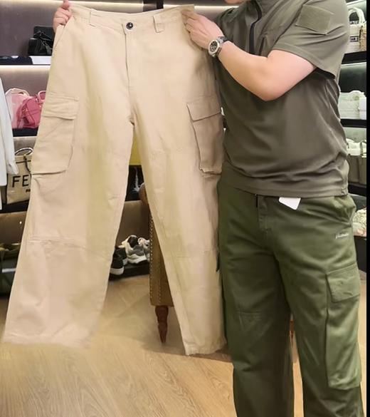 时尚休闲口袋工装长裤 商品图2