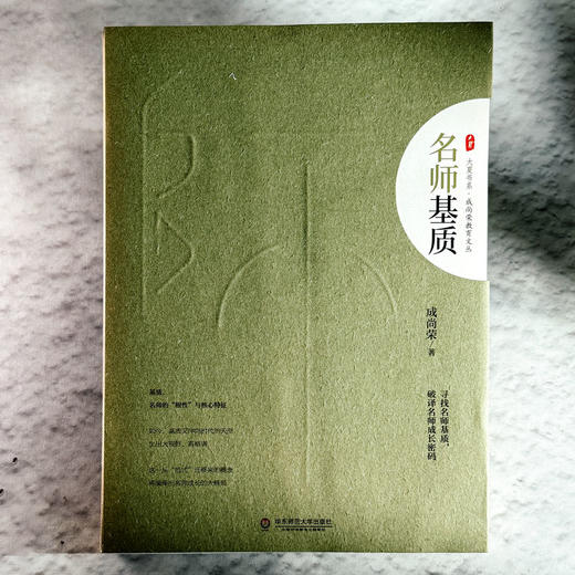 名师基质 大夏书系 成尚荣教育文丛 破译名师成长 商品图1