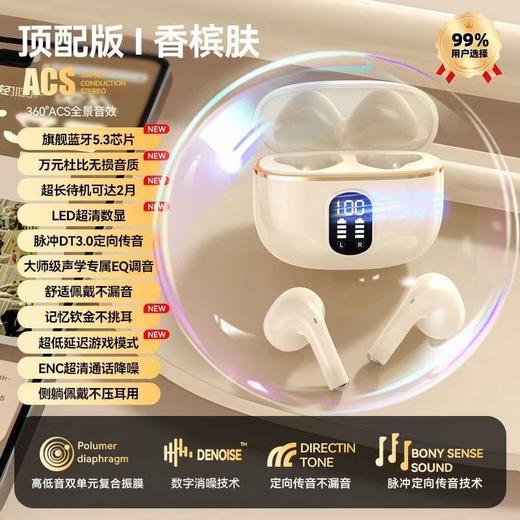 【柏林之声 挂耳式蓝牙耳机】立体环绕高清通话降噪长续航 商品图4