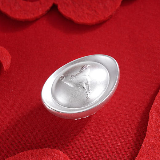 子佩集S999银【生肖】元宝【ZXFYB-50】原创作品十二生肖-实心50g2507 商品图13