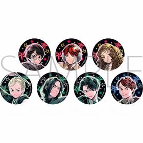 哈利波特 动漫插画风格 徽章 吧唧 7包/盒 谷子