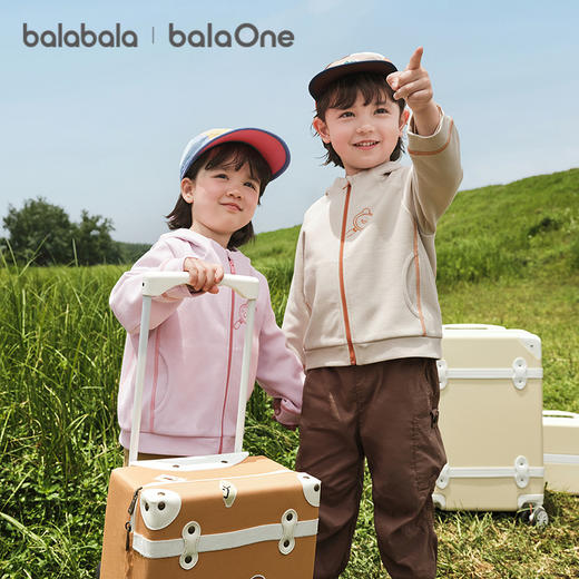 巴拉巴拉balaOne宝宝外套男童女童连帽上衣2025新款秋装运动户外★ 商品图1