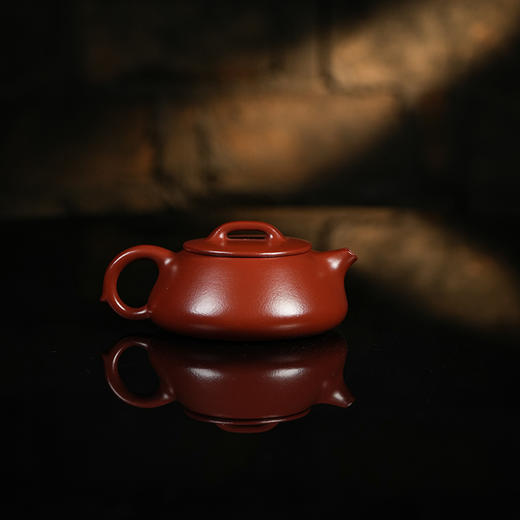 龙德堂陶艺 汤宣武制 《镜瓢》原矿大红袍 140cc 库存请咨询客服 商品图1