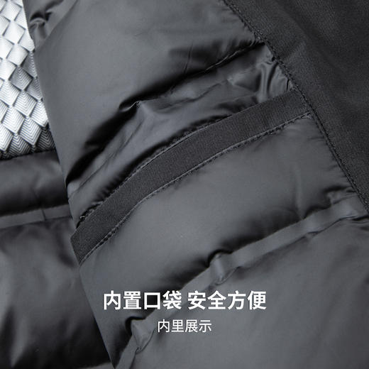 【鸭绒】圣得西男士连帽羽绒服2025冬新款防风防寒保暖休闲外套 商品图11