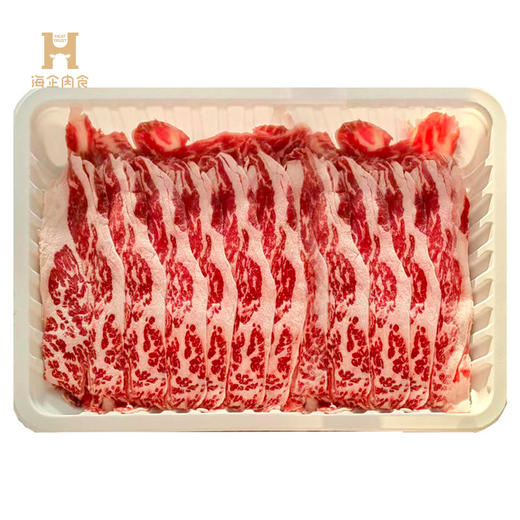 海企肉食美国3D安格斯牛小排薄片500g 商品图0