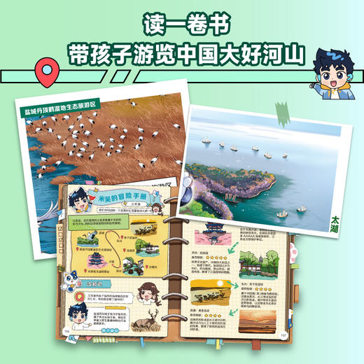 重磅上新！【7-8册】米吴科学大冒险·江苏篇（2册） 6-12岁  五大知识板块 助力孩子掌握海量科学知识 商品图2