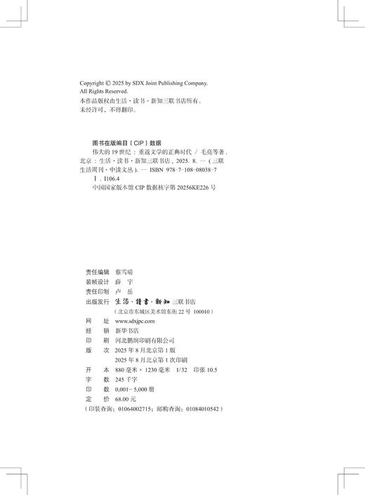 伟大的19世纪：重返文学的正典时代 商品图3
