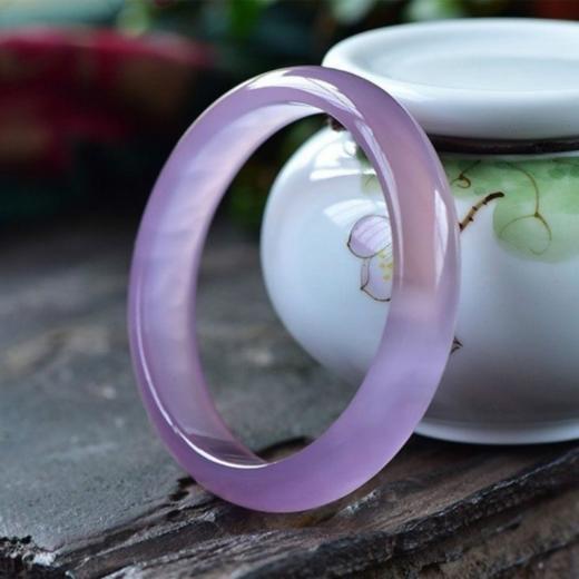 😎【珀派霖菲 高冰玉髓手镯】玉髓是天然玉石里的“平民款”，🤩颜色像彩虹糖一样丰富，价格比翡翠、和田玉便宜几倍，✅戴出去别人还以为是大牌货！ 商品图2