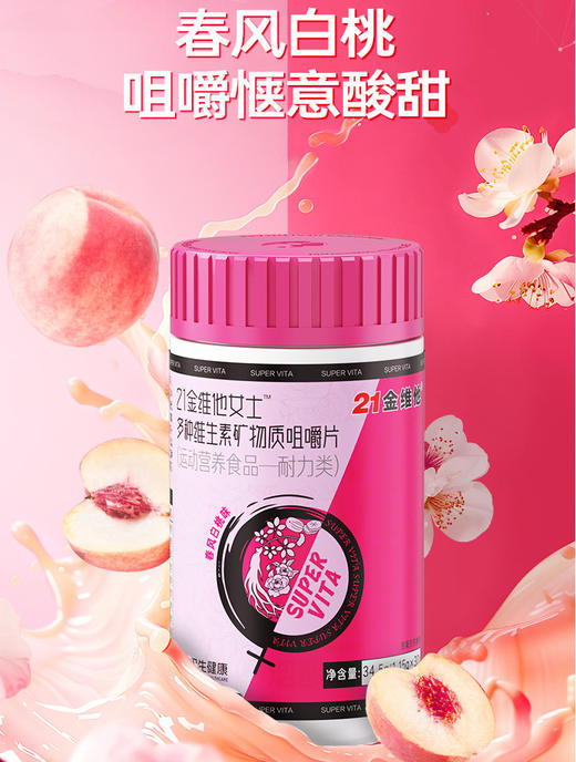 【组合装】口味清新 营养好吸收 | 21金维他女性多维+21金维他男性多维片 复合维生素片 1.15g*30片 商品图1