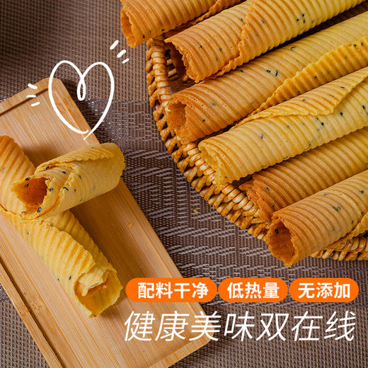山药老式鲜蛋卷|添加26%鲜怀山药、25%鲜鸡蛋，酥脆蓬松香喷喷 商品图4