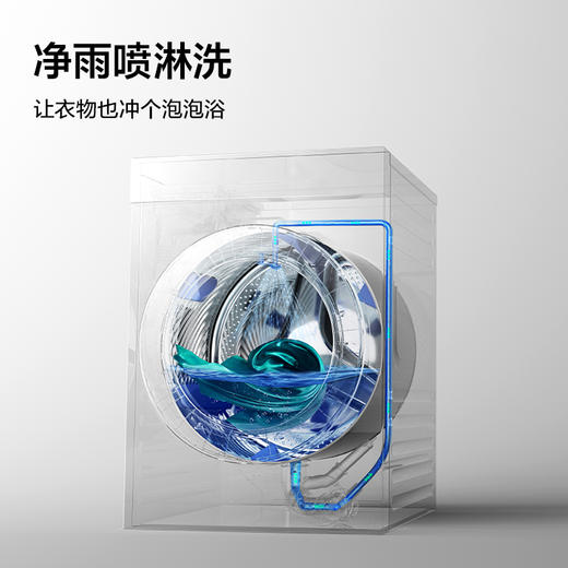 【新品上市】TCL小黄人·大眼萌AI超级筒T7R PRO 10公斤DD直驱变频滚筒 G100T7R Pro-DI 商品图7