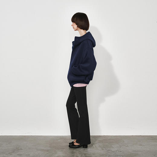 NUTH“凝聚空气”宽松大廓形连帽开衫卫衣女空气感oversize外套 商品图5