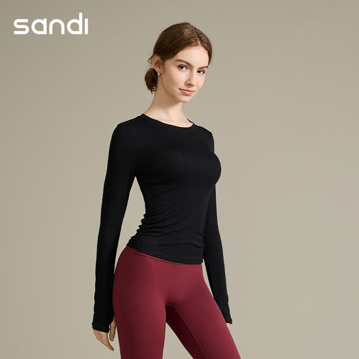 SG25010	sandi长袖不可插胸垫 商品图1