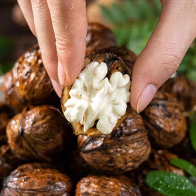 【云南新鲜湿核桃】去青皮新鲜湿核桃 百年古树核桃 薄皮嫩核桃 清甜脆嫩 甘甜味美 剥开薄壳 果仁饱满 赠送核桃夹 2种规格任选