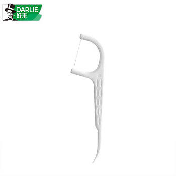 好来（DARLIE）(原黑人)细滑牙线棒40支装独立包装纤韧丝滑联名黄油小熊包装随机 /个人护理 /口腔护理 /牙线/牙线棒/牙签 商品图3