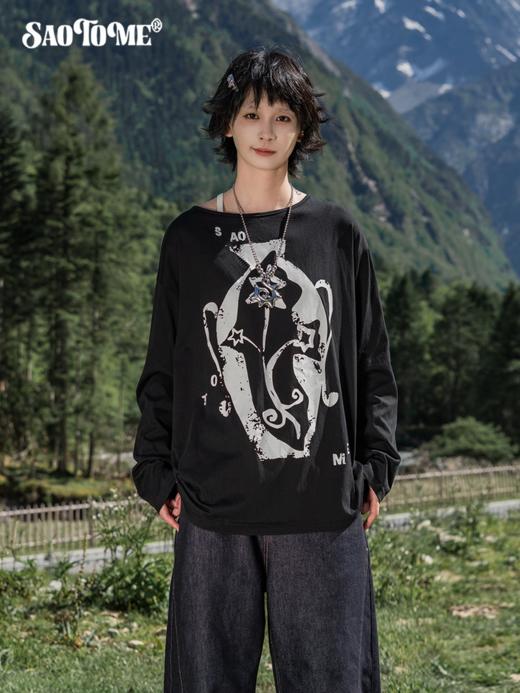 早乙女惠子saotome/STMTX13604/飞鸟花瓶罩衫 商品图2