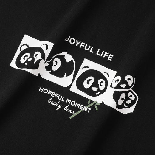 GXG男装25夏季卡通熊猫男女同款凉感透气运动无袖背心K&C 商品图7