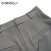 oldcolour商场同款夏款纯色开叉通勤半身裙女GP21063712 商品缩略图2
