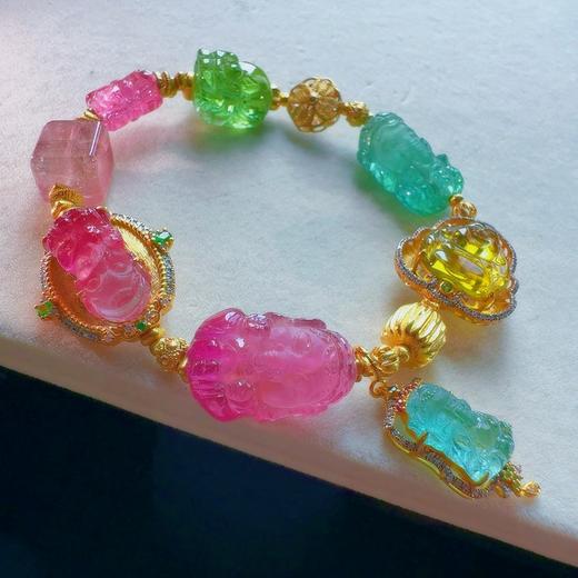 多宝碧玺手串 商品图2