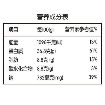 桂青源 WOW厚切手撕牛板筋休闲零食香辣味300g（内含20袋） /休闲食品 /肉类零食 /牛肉类 商品图3