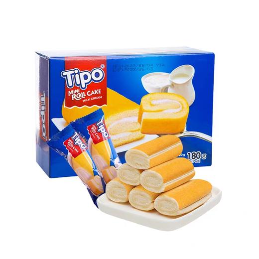 tipo迷你蛋糕卷牛奶味 商品图0