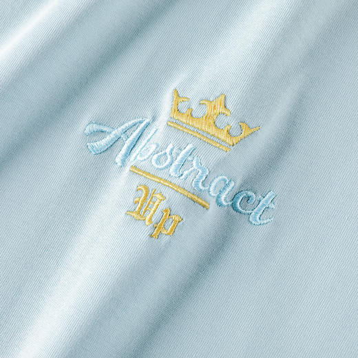 GXG男装【皇冠绣花】25夏季时尚字母刺绣轻薄透气男式纯棉短袖t恤K&C 商品图8