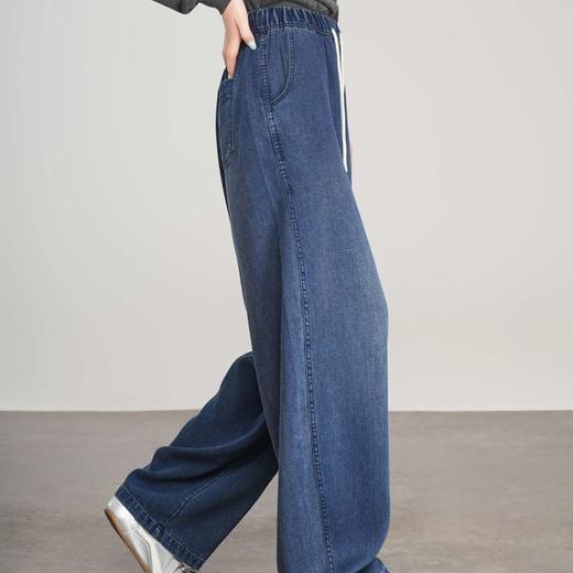 K.HIP 天丝牛仔豆荚裤｜天丝莱赛尔混纺，触感柔软自然垂坠 商品图4