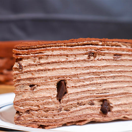 贝优谷巧克力千层蛋糕85g，保质期120天 商品图4