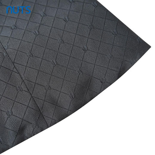 NUTS商场同款夏季黑色设计感小众气质泡泡袖短袖连衣裙429101350 商品图4