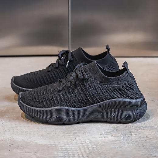 【ETHAL 情侣款一脚蹬漫步鞋】男女同款，35-44，减压缓震回弹好，暴走无压力久穿不变形，轻软透气不闷汗F8858 商品图3