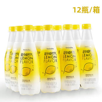 延中 咸柠汽 柠檬味盐汽水 饮料 410ml*12瓶 整箱 /水饮冲调 /饮料 /碳酸饮料 商品图2