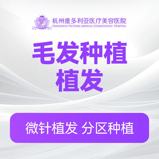 毛发种植  发际线调整 植发 商品图0