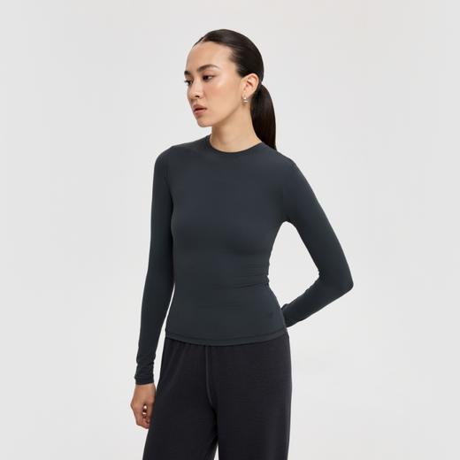 oneup塑形弹力裸感修身长袖 商品图2