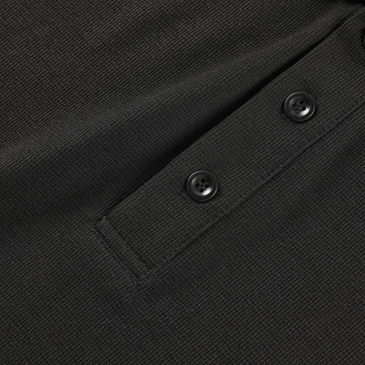 GXG男装25夏季时尚刺绣简约翻领纯色百搭通勤日常男式短袖POLO衫K&C 商品图7