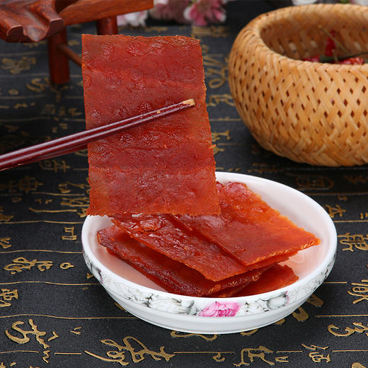 【分销】福建鼎鼎猪肉脯245g休闲零食小吃原味猪肉脯干小包装食品，慢火烤制，越嚼越香 商品图1