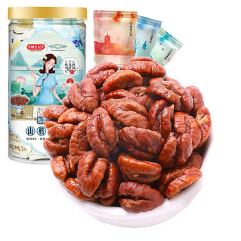 姚生记原香味临安山核桃仁160g 香脆免剥壳休闲零食 每日坚果炒货干果仁 /休闲食品 /坚果炒货 /山核桃 商品图1