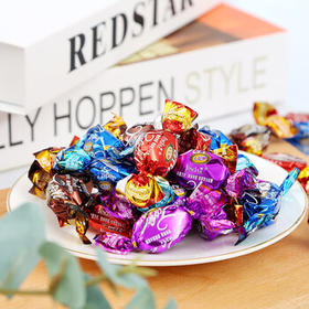 锦大多彩太妃糖 500g/袋装 喜糖 软糖 婚庆招待糖 糖果 休闲零食 /休闲食品 /糖果 /软糖