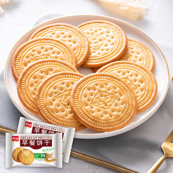嘉士利饼干零食营养早餐饼干原味836g/整箱装小零食独立包装办公下午茶 /休闲食品 /饼干 /韧性饼干 商品图3