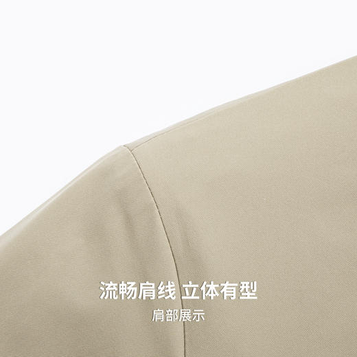圣得西男士商务翻领夹克2025年秋季新款垂顺挺括百搭休闲外套 商品图8