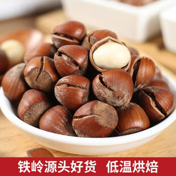 农香森榛子500g罐装坚果新货大榛果熟薄壳开口果干果休闲炒货零食 /休闲食品 /坚果炒货 /开心果 商品图3