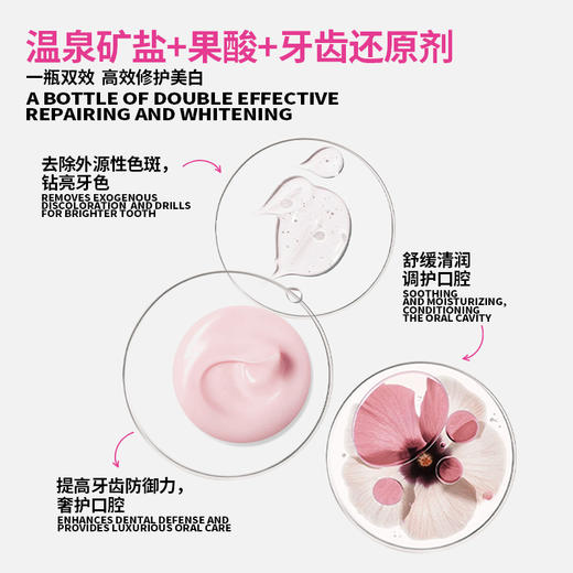 【好莱坞爆款】Nobaton诺巴顿1.5%粉盐安瓶牙膏（买3盒+送1支试用装）效果不满意正装包退！ 商品图2