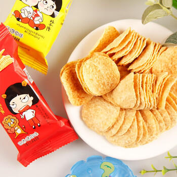 董小姐星座薯片12包混合口味整箱小包装膨化办公室休闲解馋零食小吃 /休闲食品 /膨化食品 /薯片 商品图5