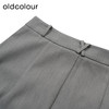 oldcolour商场同款夏款纯色开叉通勤半身裙女GP21063712 商品缩略图4
