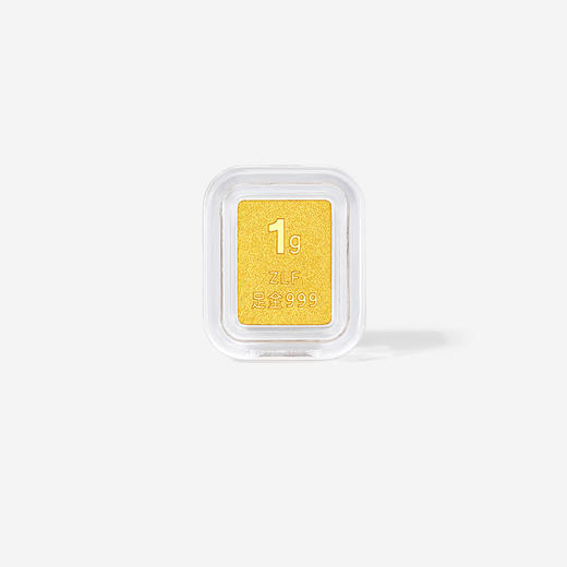 周六福黄金国潮麻将十三幺投资金小金豆实心小金条收藏节日礼物 商品图2